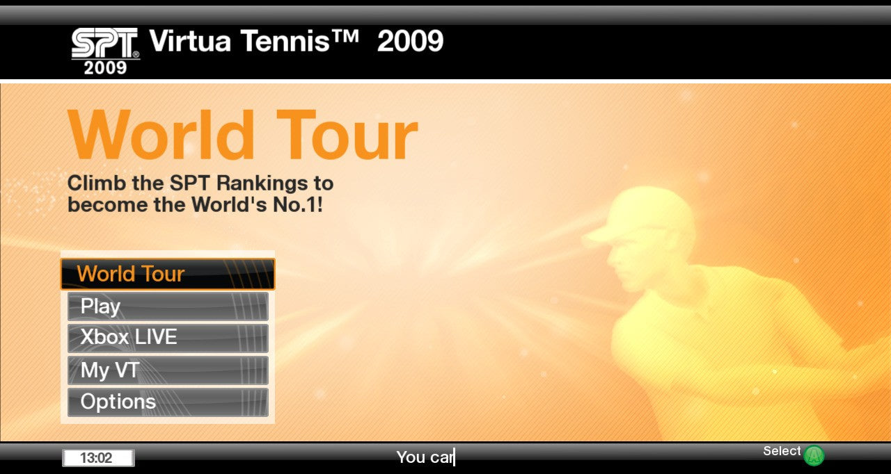 Virtua Tennis 2009 - Xbox 360