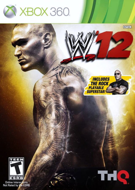WWE '12 - Xbox 360 - Retro Island Gaming