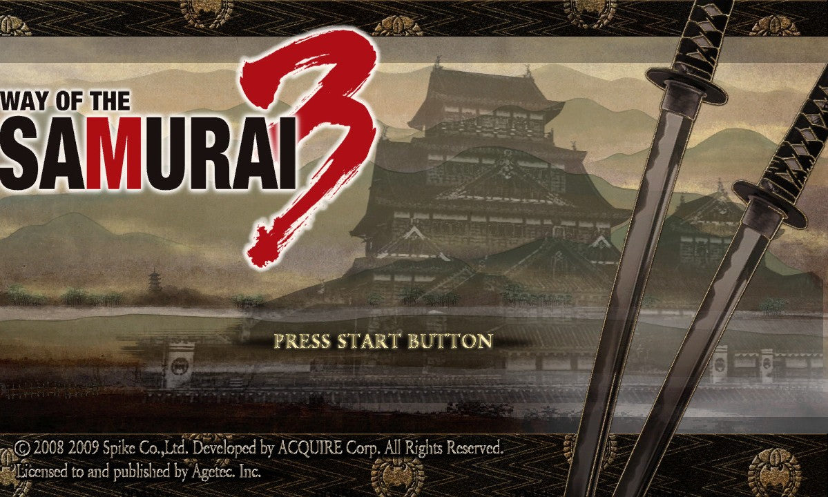 Way of the Samurai 3 - Xbox 360