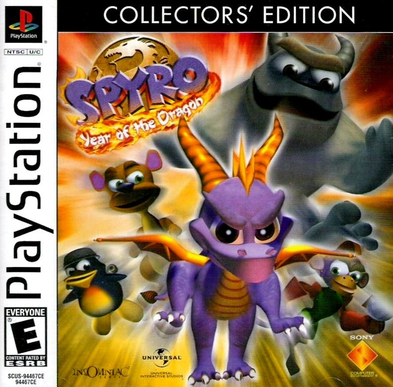 Spyro Year of the Dragon [Collector's Edition] - Playstation