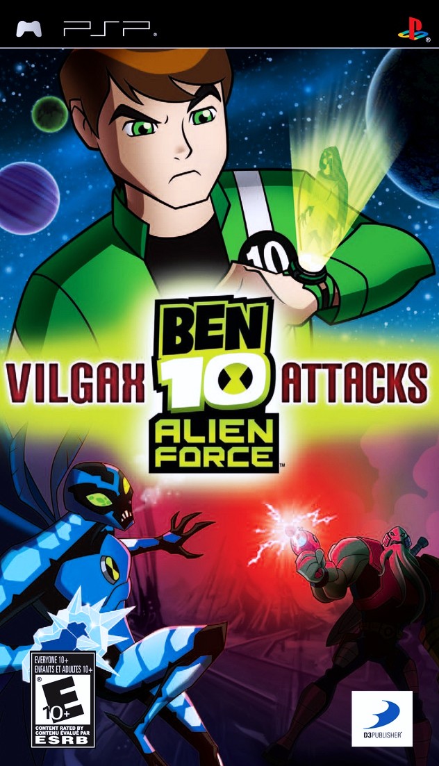 Ben 10: Alien Force: Vilgax Attacks - PSP - Retro Island Gaming