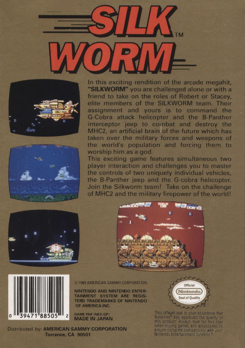 Silk Worm - NES