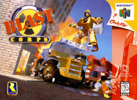 Blast Corps - Nintendo 64 - Retro Island Gaming