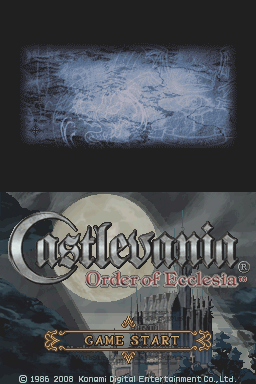 Castlevania Order of Ecclesia - Nintendo DS