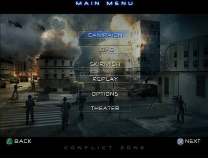 Conflict Zone Modern War Strategy - Playstation 2 - Retro Island Gaming