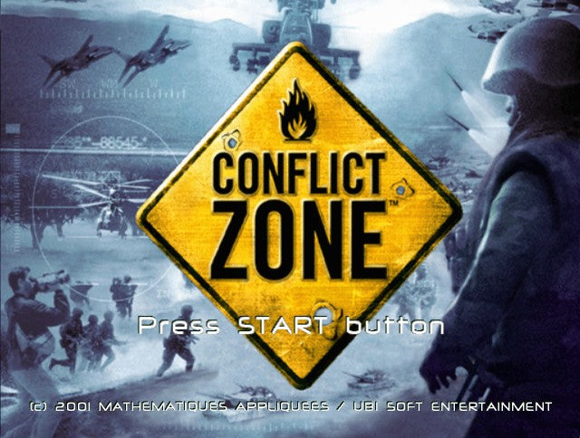 Conflict Zone Modern War Strategy - Playstation 2
