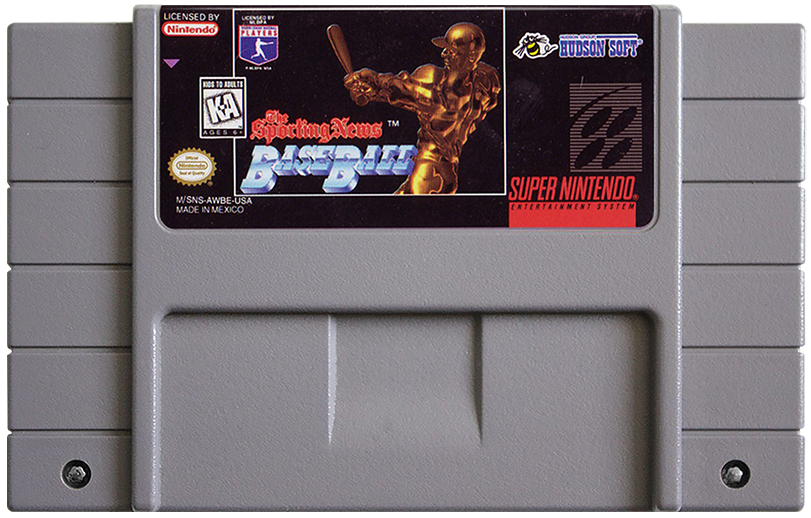 The Sporting News Baseball - Super Nintendo - Retro Island Gaming