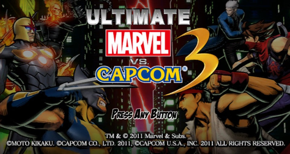 Ultimate Marvel vs Capcom 3 - Playstation Vita
