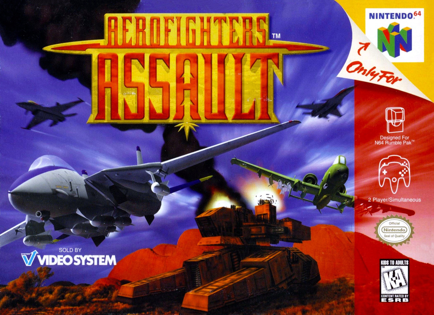 Aerofighters Assault - Nintendo 64