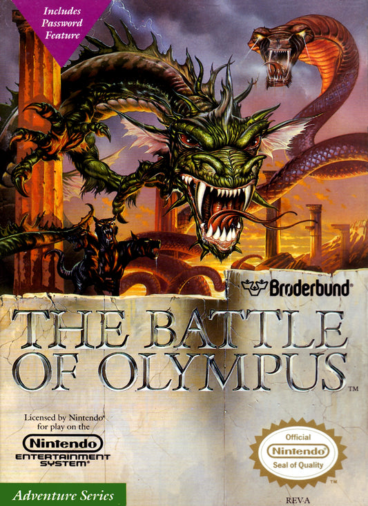 Battle of Olympus - NES - Retro Island Gaming