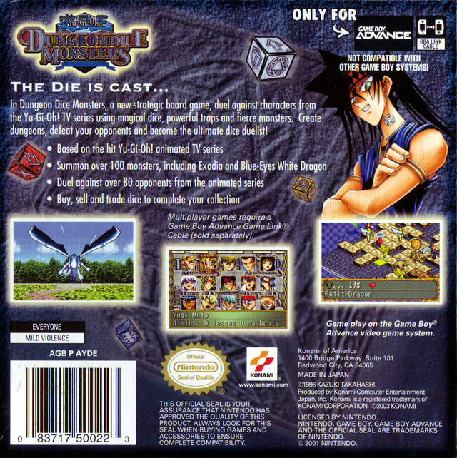 Yu-Gi-Oh Dungeon Dice Monsters - GameBoy Advance