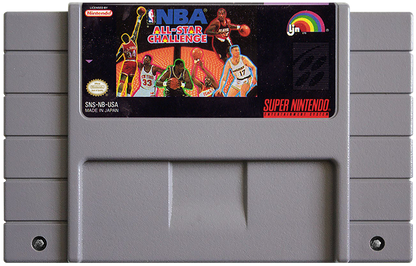 NBA All - Star Challenge - Super Nintendo - Retro Island Gaming