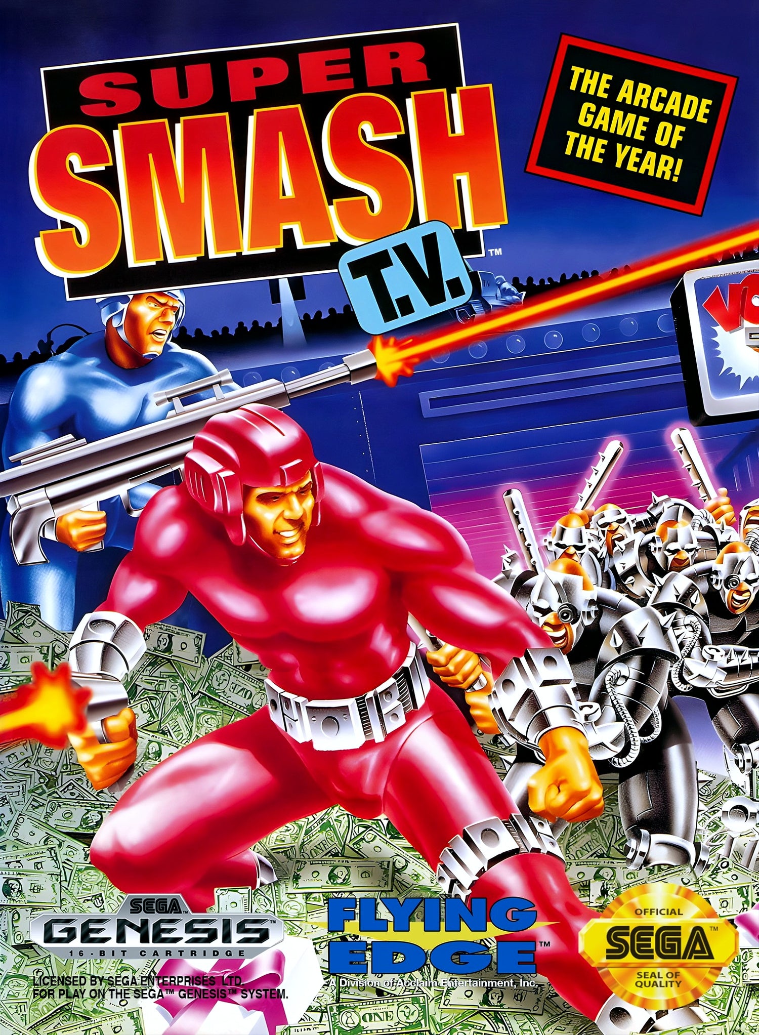 Super Smash TV - Sega Genesis