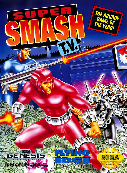 Super Smash TV - Sega Genesis - Retro Island Gaming