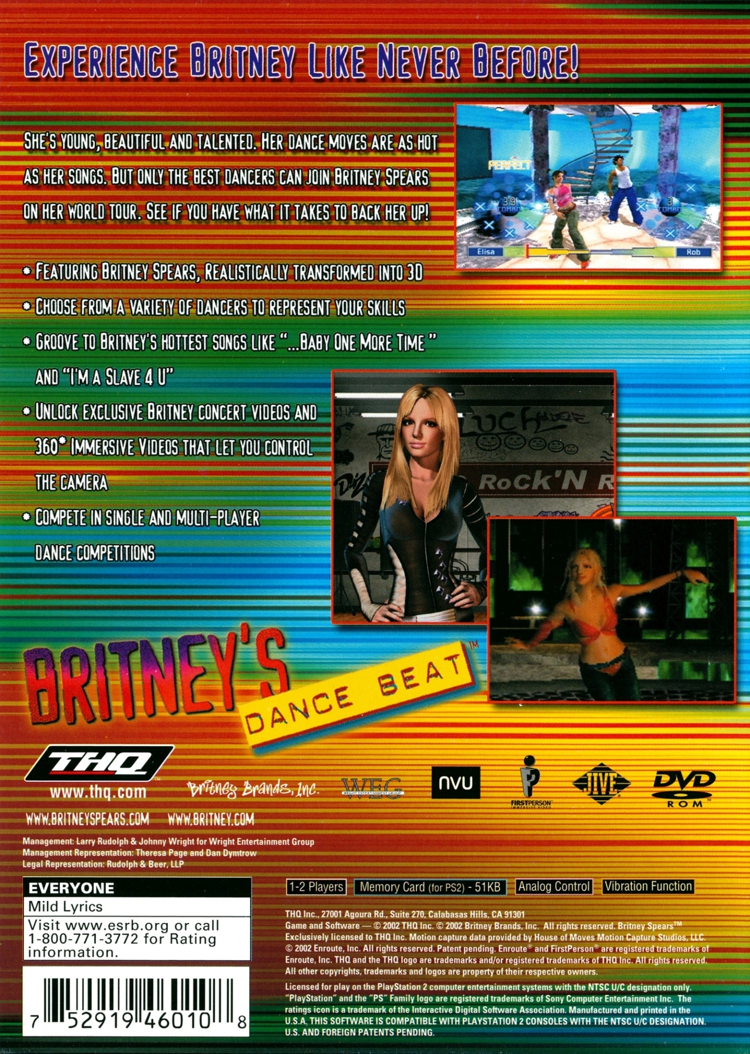 Britney's Dance Beat - Playstation 2