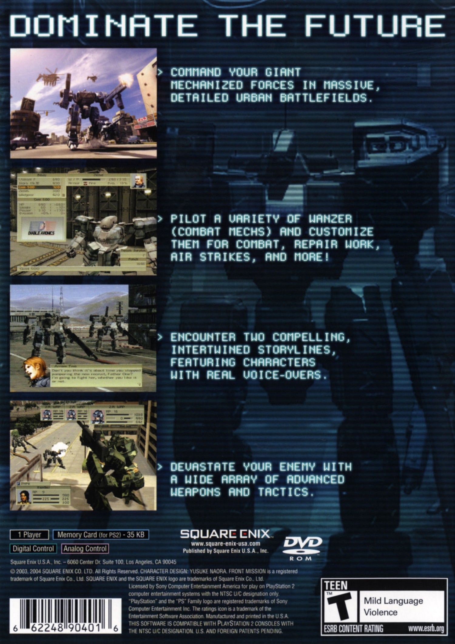 Front Mission 4 - Playstation 2