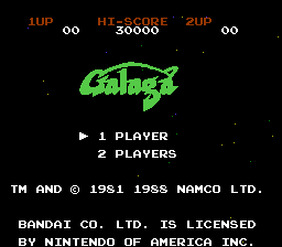 Galaga: Demons of Death - NES