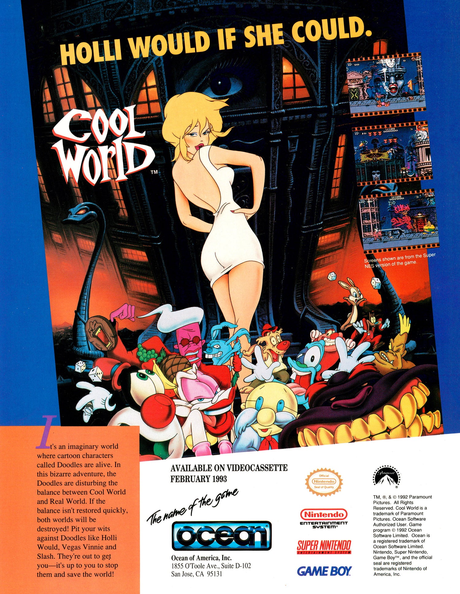 Cool World - Super Nintendo