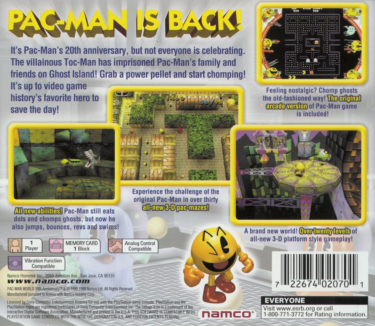 Pac-Man World [Greatest Hits] - Playstation