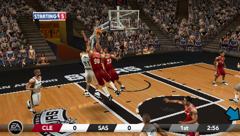 NBA Live 2008 - PSP