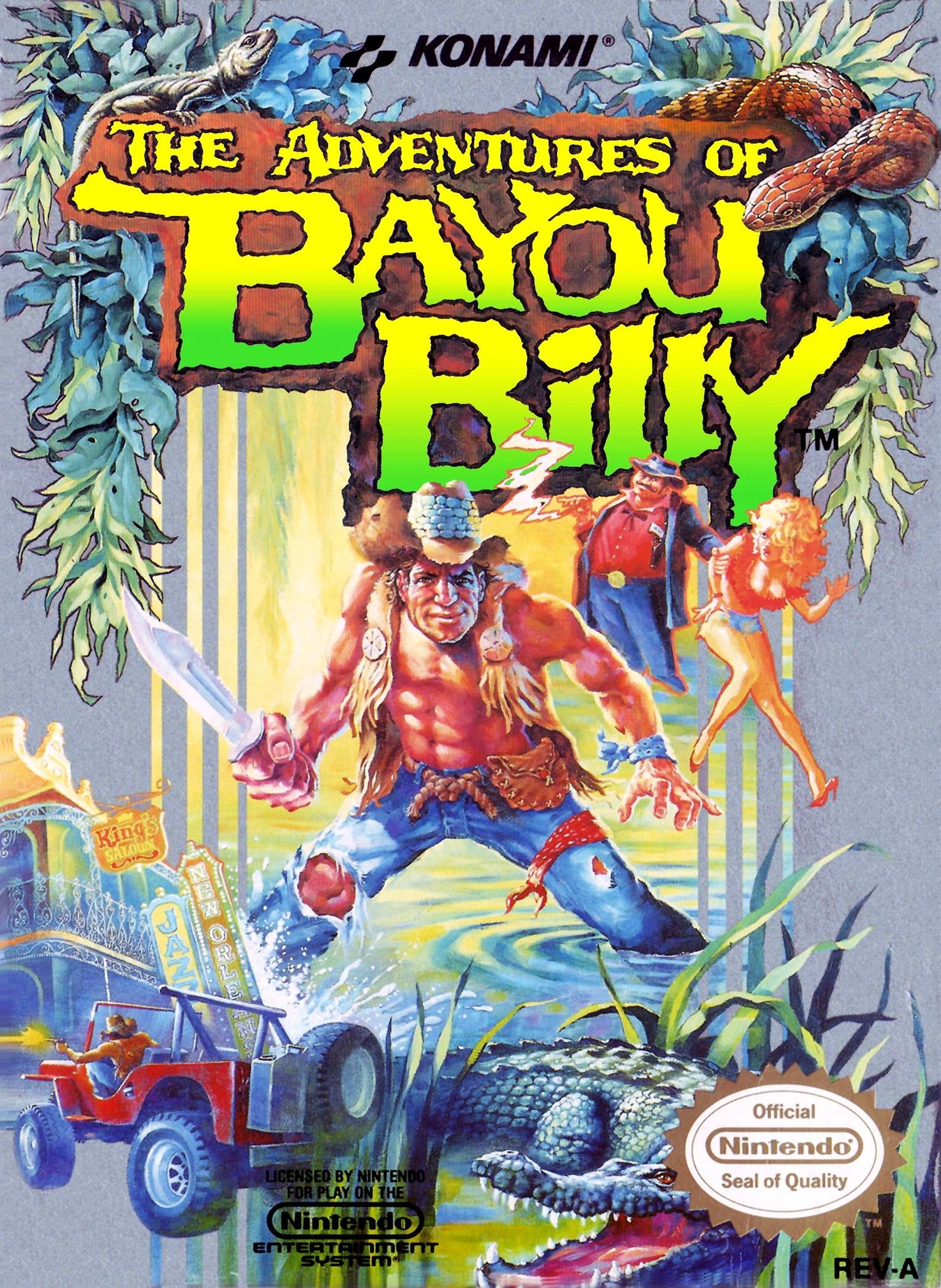 Adventures of Bayou Billy - NES