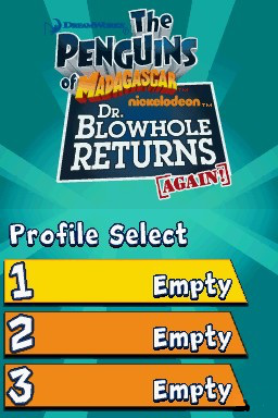 Penguins of Madagascar: Dr. Blowhole Returns - Nintendo DS