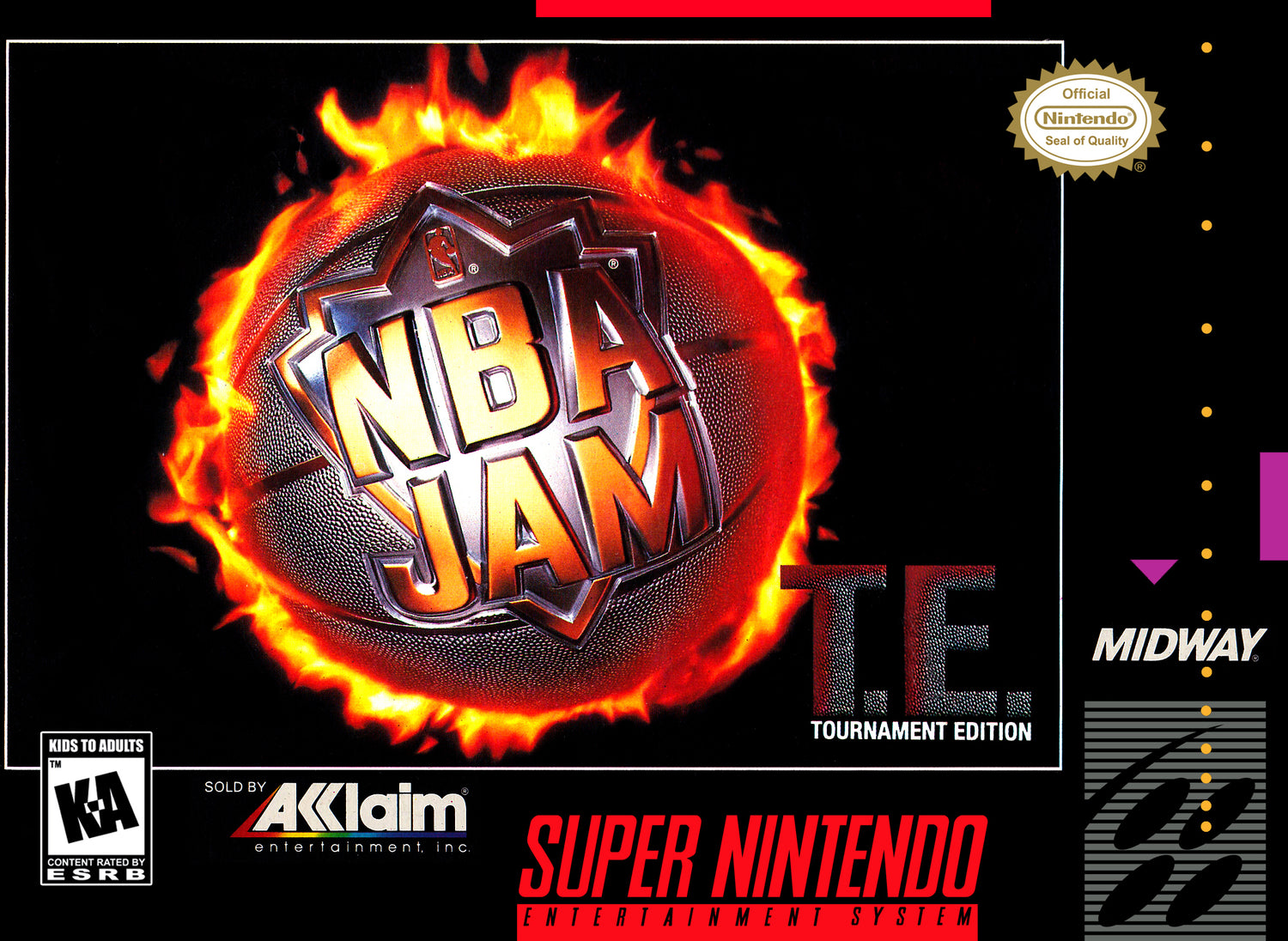 NBA Jam Tournament Edition - Super Nintendo