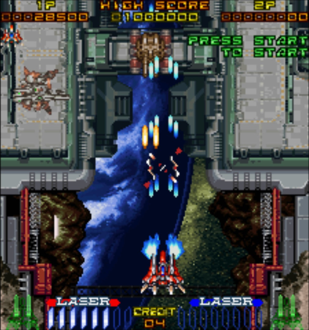 Galactic Attack - Sega Saturn