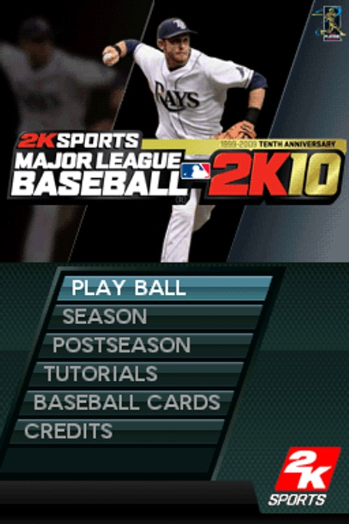 Major League Baseball 2K10 - Nintendo DS