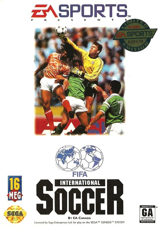 FIFA International Soccer - Sega Genesis - Retro Island Gaming