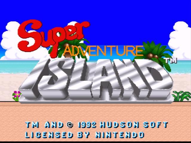 Super Adventure Island - Super Nintendo