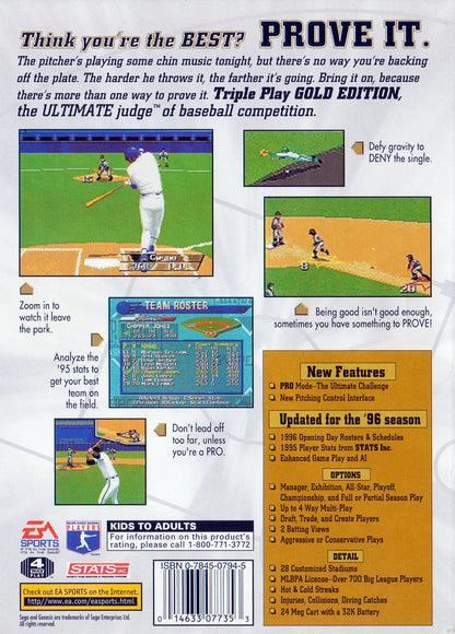 Triple Play Gold - Sega Genesis - Retro Island Gaming