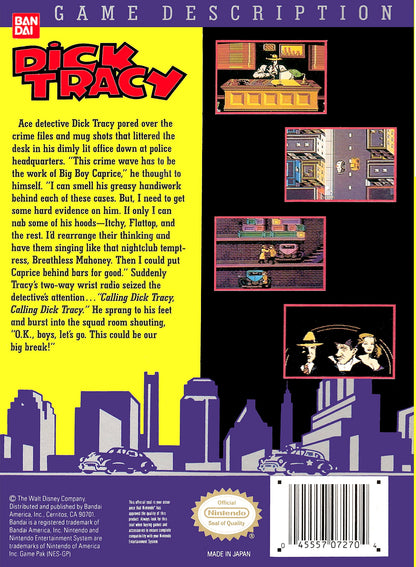 Dick Tracy - NES - Retro Island Gaming