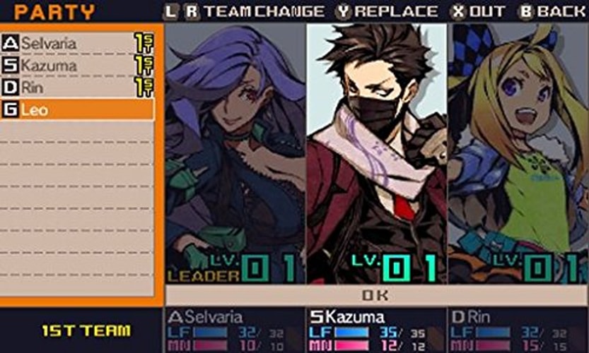 7th Dragon III Code VFD - Nintendo 3DS
