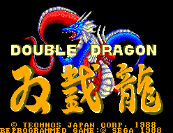 Double Dragon - Sega Master System
