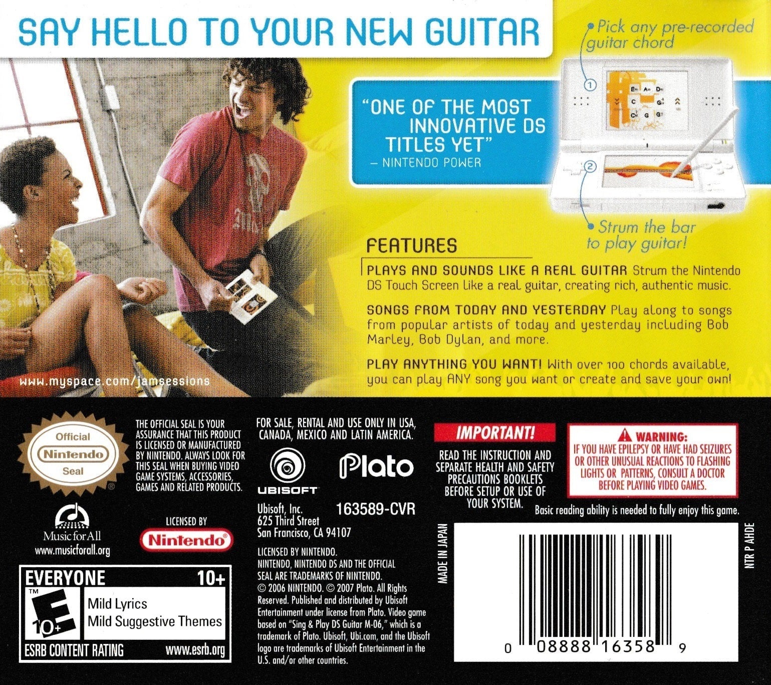 Jam Sessions - Nintendo DS - Retro Island Gaming