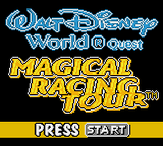 Walt Disney World Quest: Magical Racing Tour - GameBoy Color