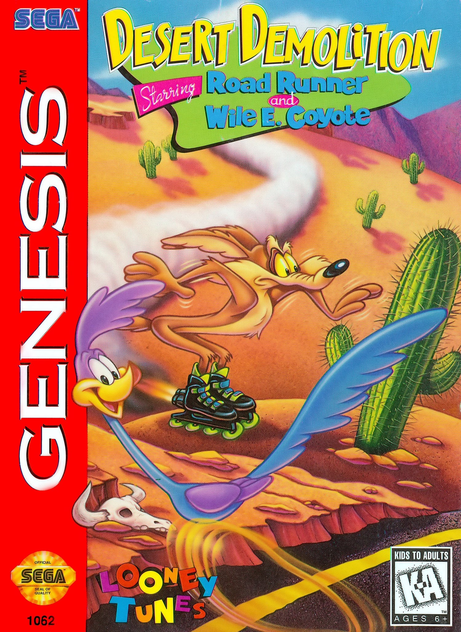 Desert Demolition - Sega Genesis