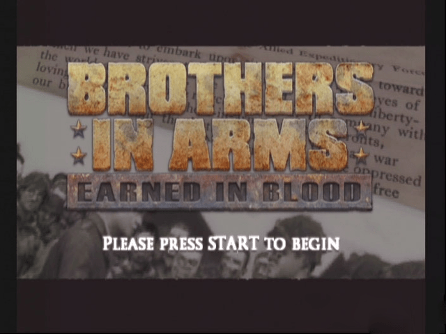 Brothers in Arms Earned in Blood - Xbox