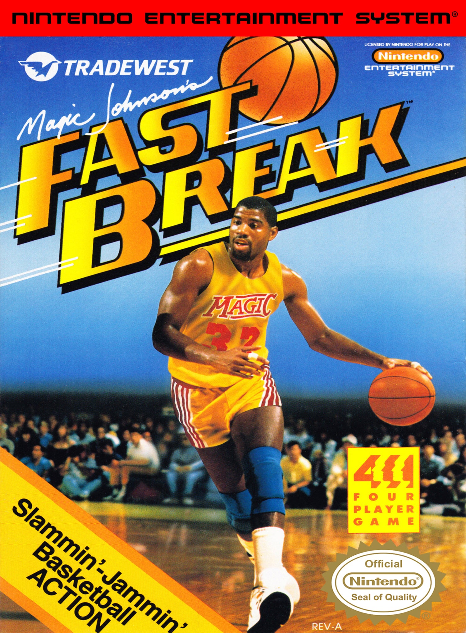 Magic Johnson's Fast Break - NES