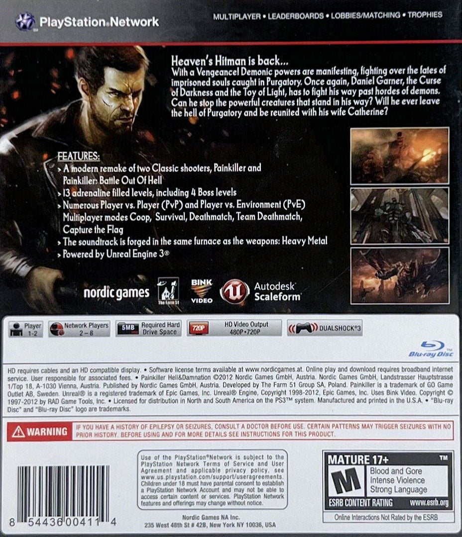 Painkiller: Hell & Damnation - Playstation 3