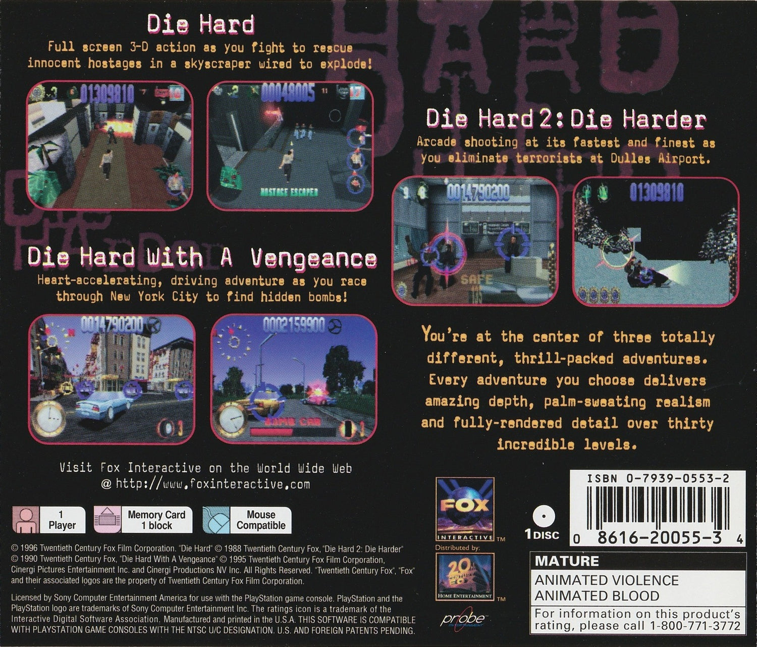 Die Hard Trilogy - Playstation