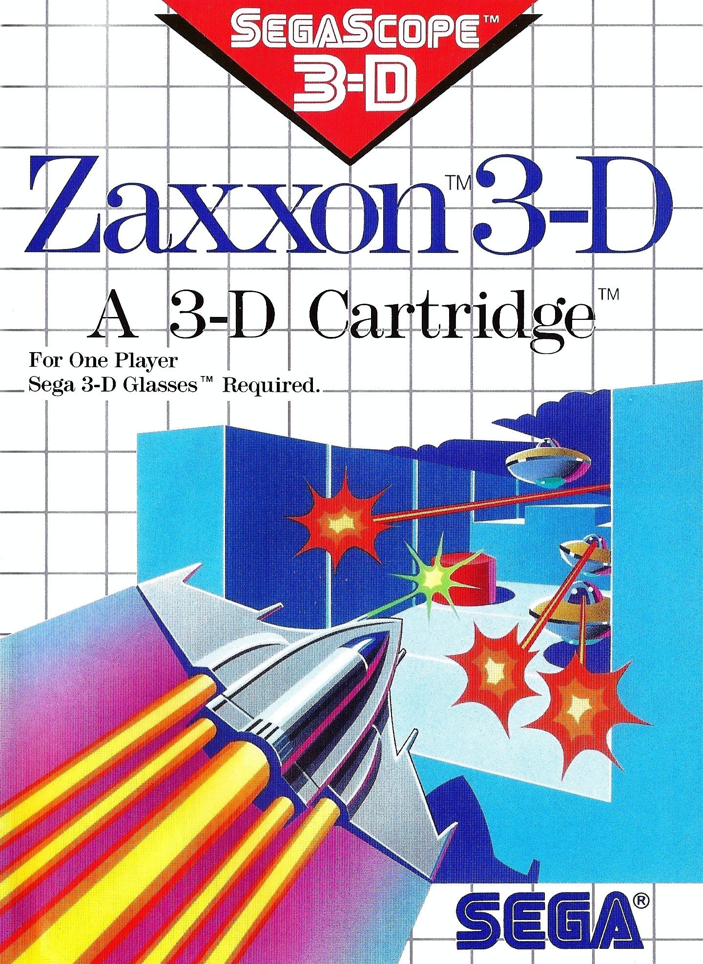 Zaxxon 3D - Sega Master System