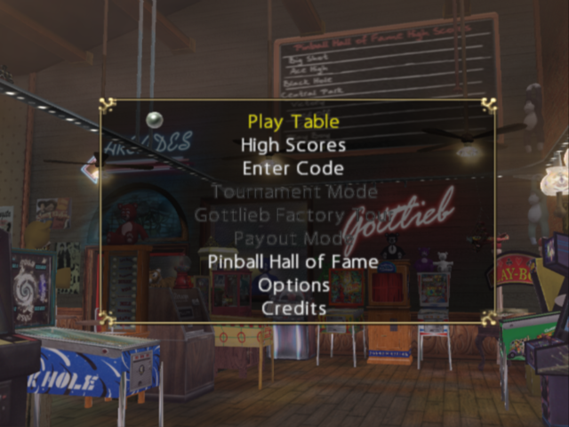 Pinball Hall of Fame The Gottlieb Collection - Playstation 2