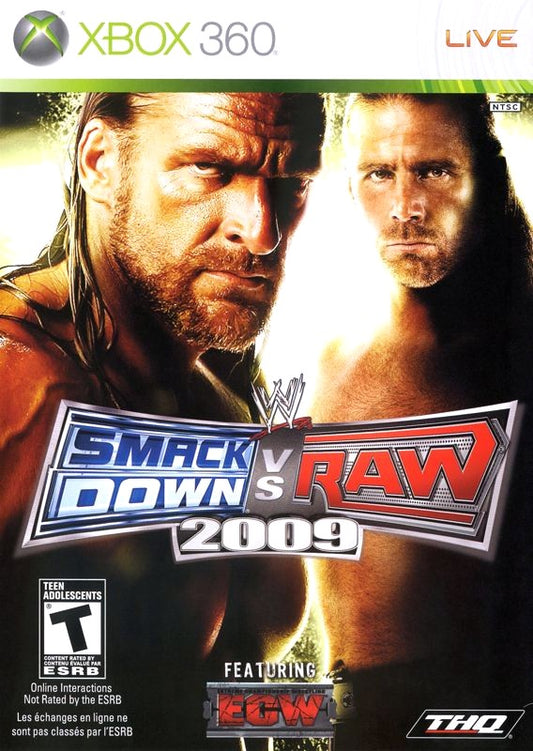 WWE Smackdown vs. Raw 2009 - Xbox 360 - Retro Island Gaming