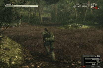 Metal Gear Solid 3 Subsistence - Playstation 2