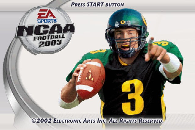 NCAA Football 2003 - Playstation 2