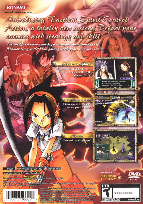 Shaman King Power of Spirit - Playstation 2