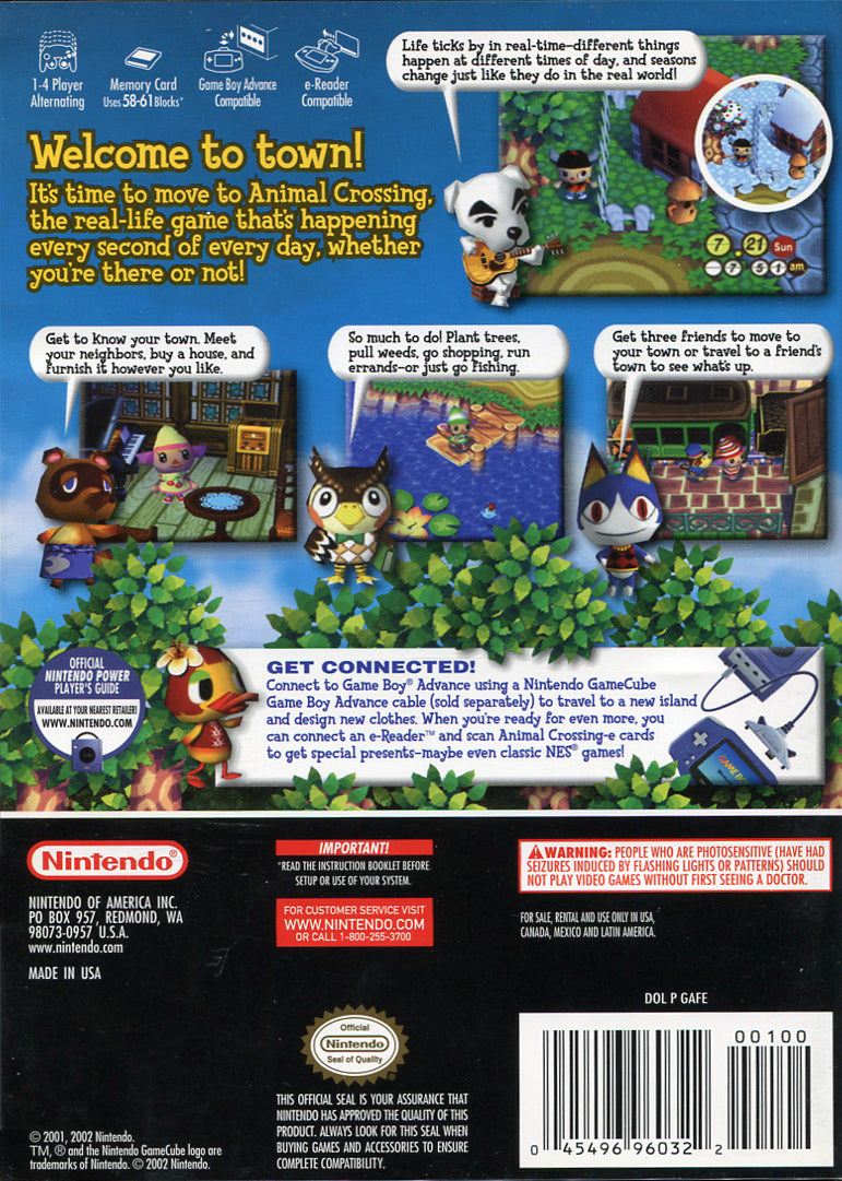Animal Crossing [Player's Choice] - Gamecube