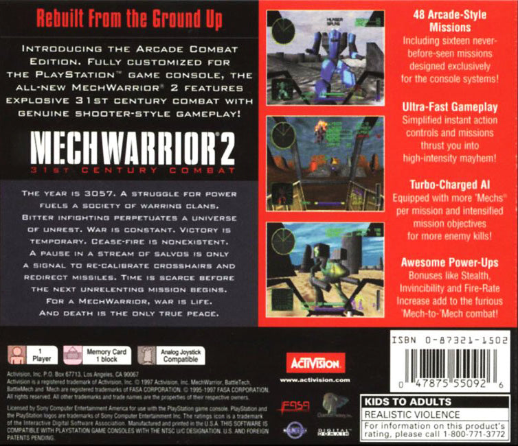 Mechwarrior 2 - Playstation
